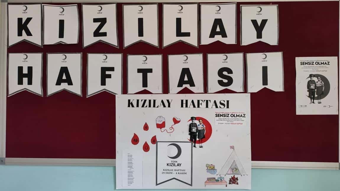 29 Ekim - 4 Kasım Kızılay Haftası